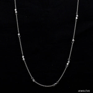 Jewelove™ Chains Japanese Platinum Chain for Women JL PT CH 1051