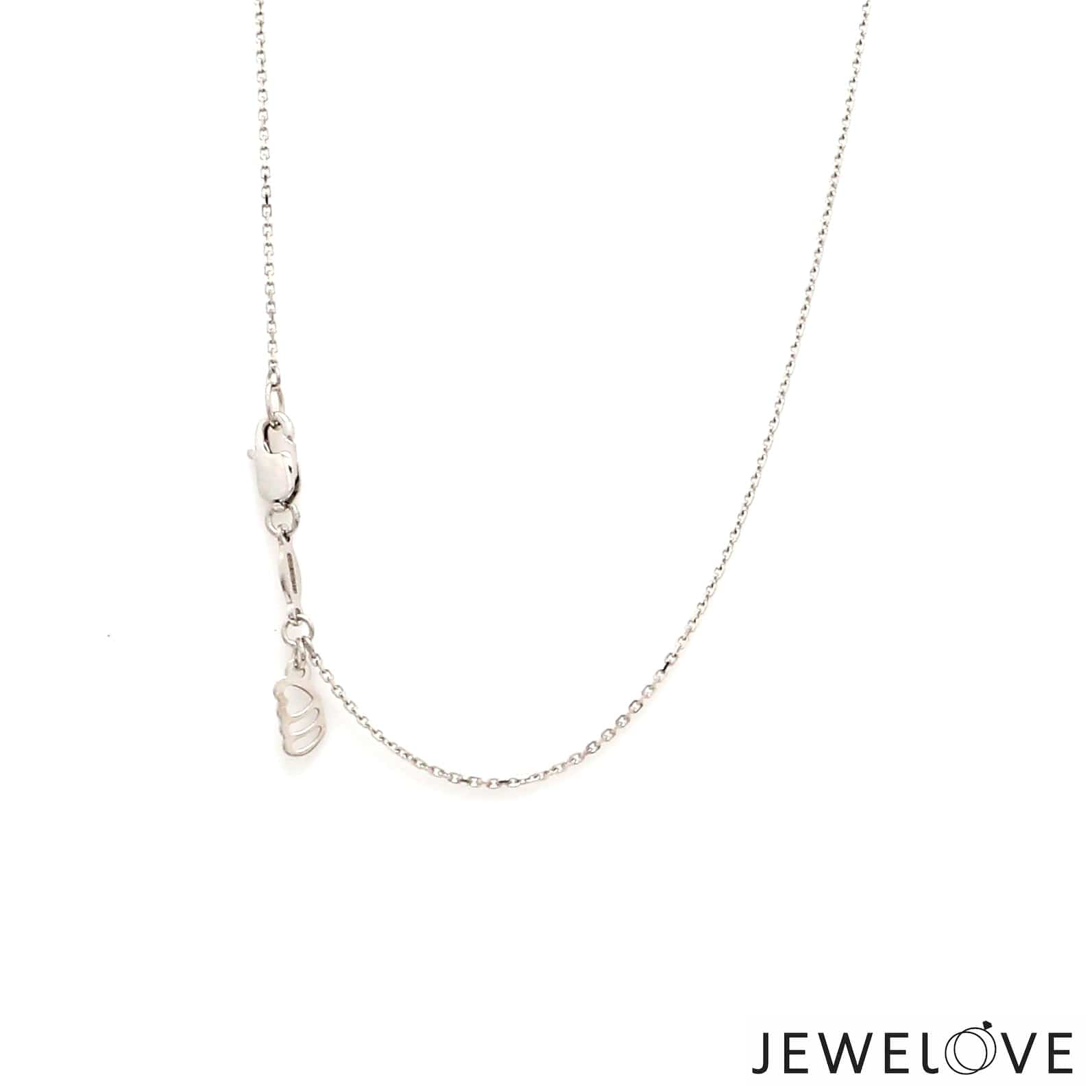 Jewelove™ Chains Japanese Platinum Chain for Women JL PT CH 1079-A