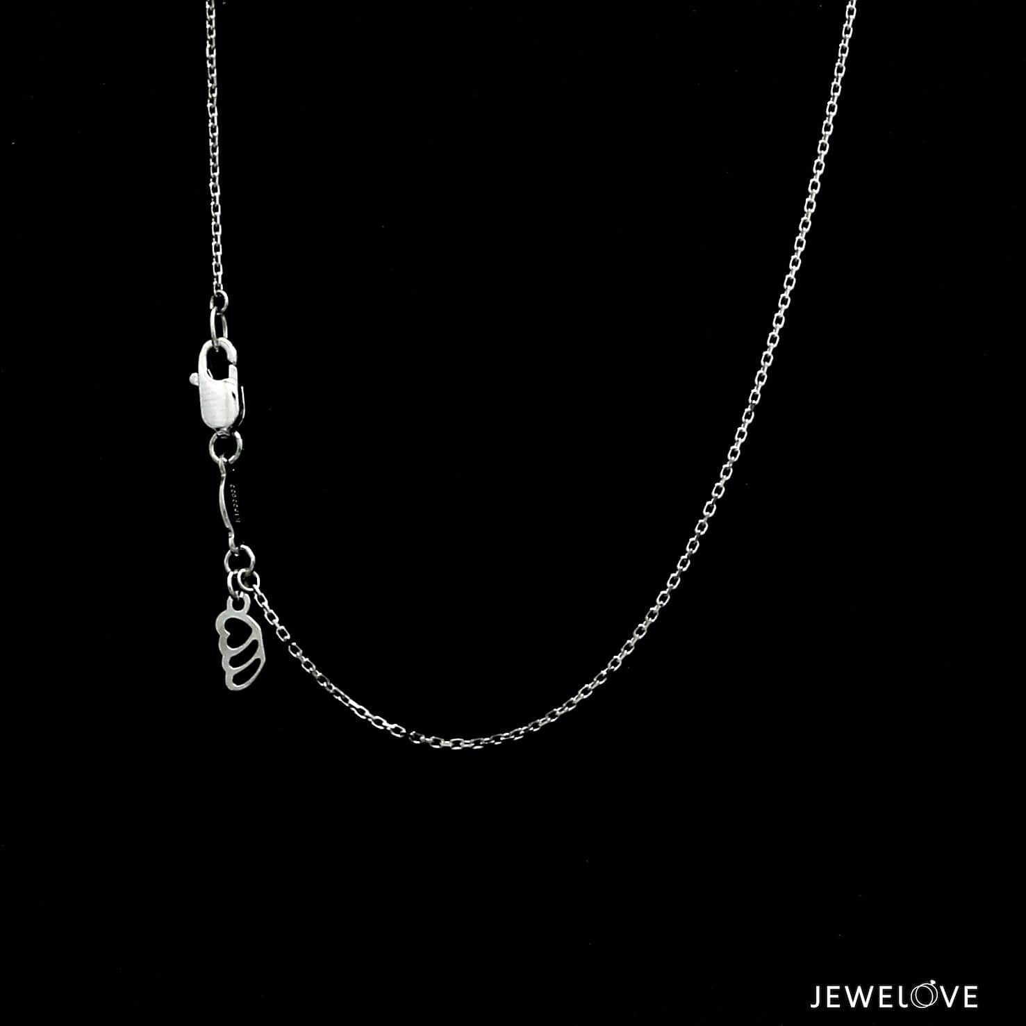 Jewelove™ Chains Japanese Platinum Chain for Women JL PT CH 1079-A