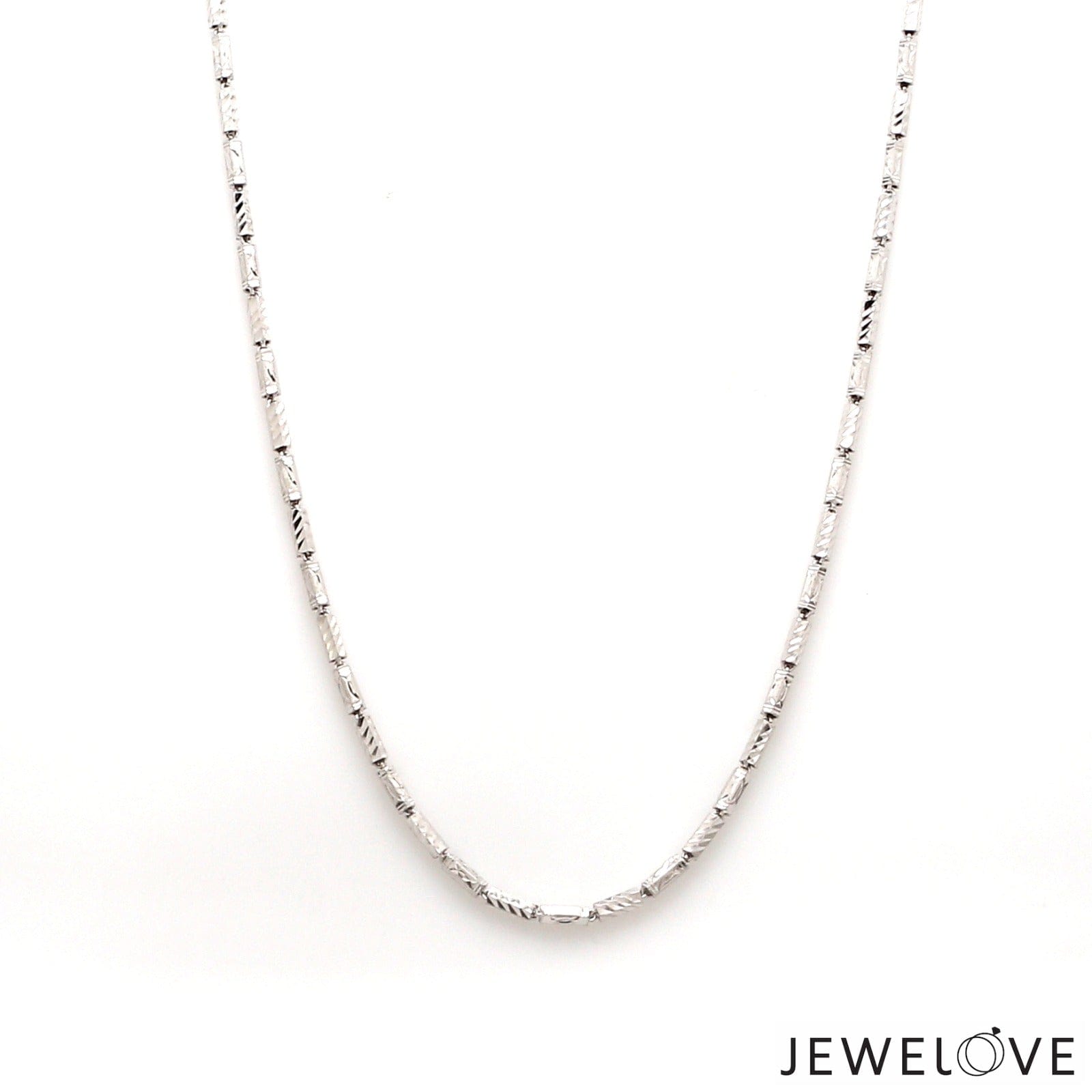 Jewelove™ Chains Japanese Platinum Chain for Women JL PT CH 1186