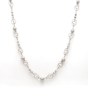 Jewelove™ Chains Japanese Platinum Diamond Cut Balls Chain JL PT CH 1088