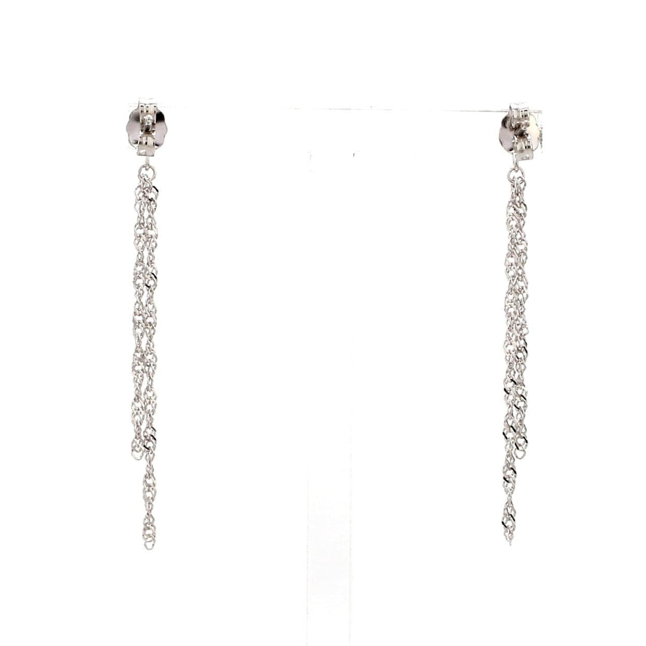 Jewelove™ Earrings Japanese Platinum Earrings for Women JL PT E 296