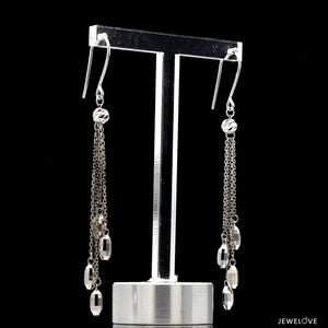 Jewelove™ Earrings Japanese Platinum Earrings for Women JL PT E 298