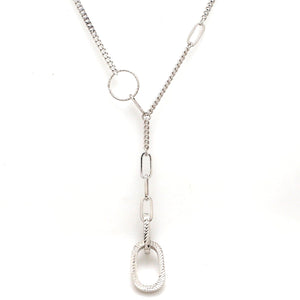 Jewelove™ Chains 18 inches Japanese Platinum Necklace Chain for Women JL PT CH 1161