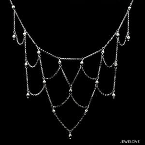 Jewelove™ Necklaces & Pendants Japanese Platinum Necklace for Women JL PT CH 193