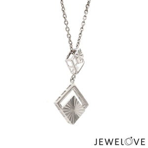 Jewelove™ Pendants Japanese Platinum Pendant for Women JL PT P 314