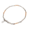 Jewelove™ Bangles & Bracelets Japanese Platinum & Rose gold Links Bracelet JL PTB 1263