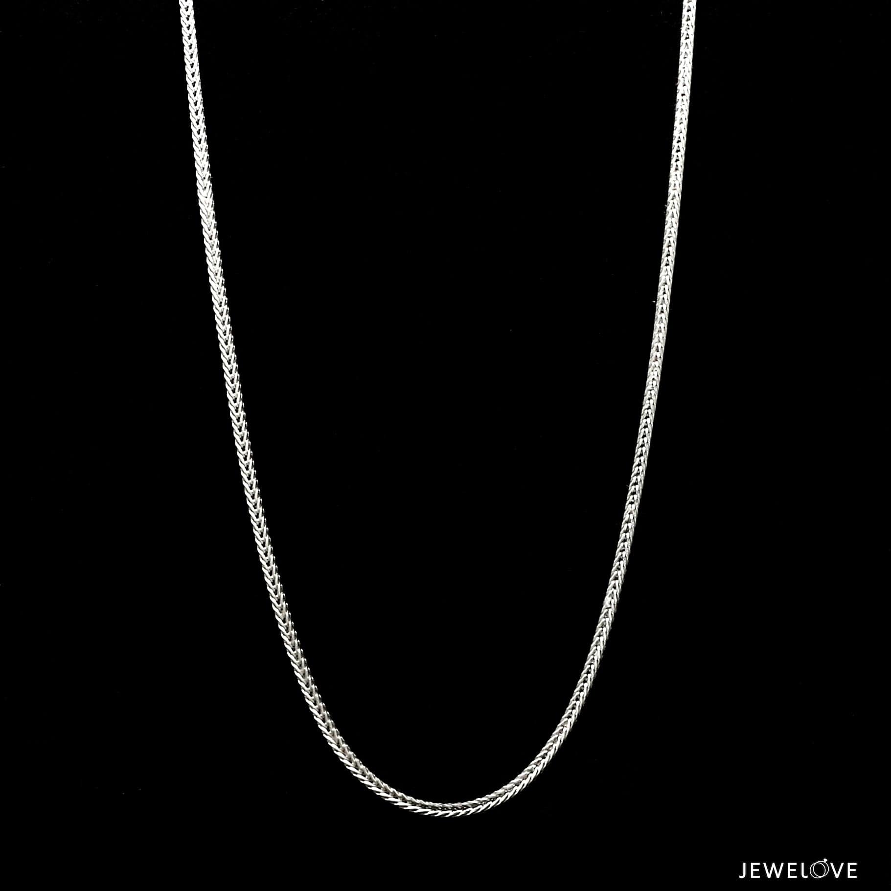 Jewelove™ Chains Japanese Platinum Unisex Chain JL PT CH 1133