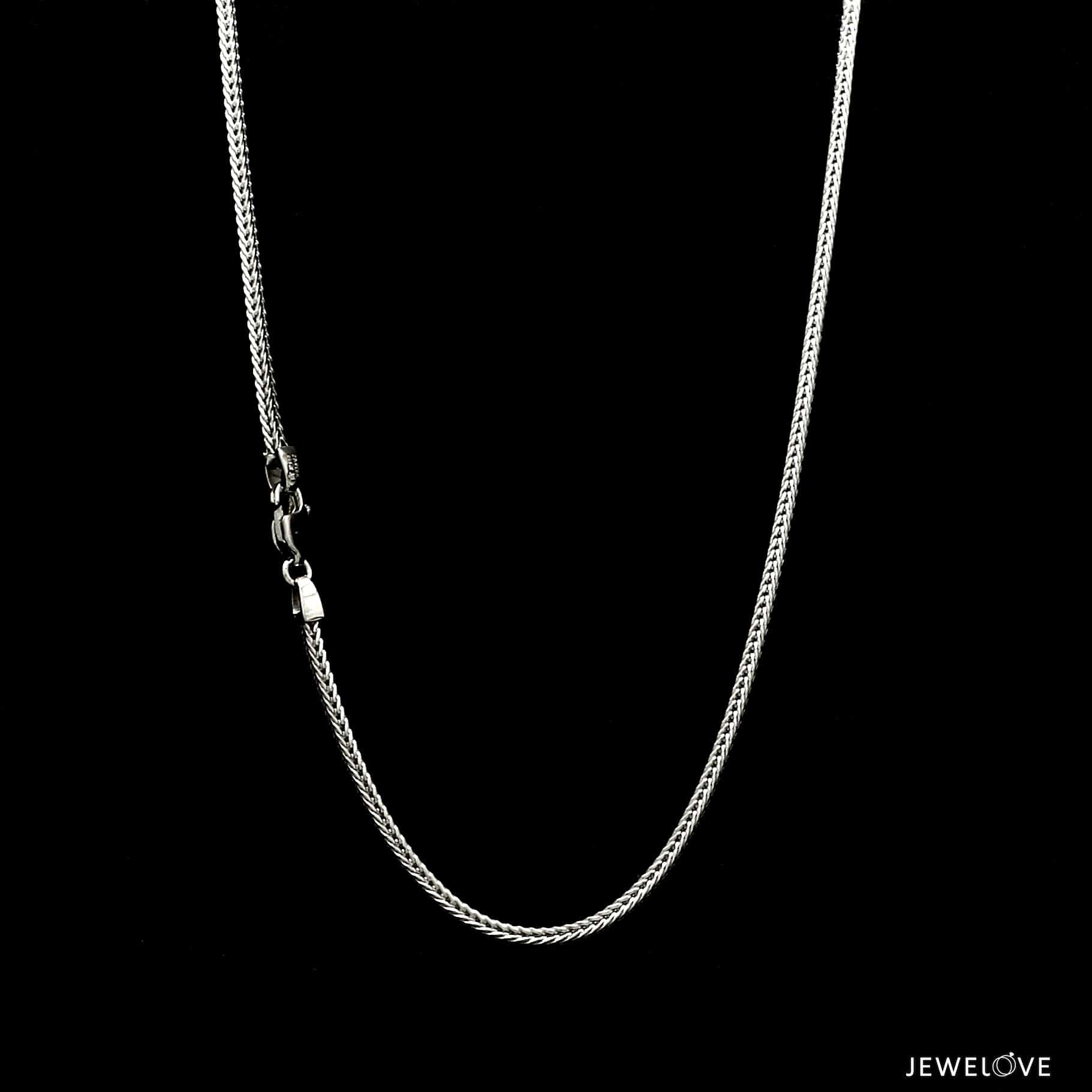 Jewelove™ Chains Japanese Platinum Unisex Chain JL PT CH 1133