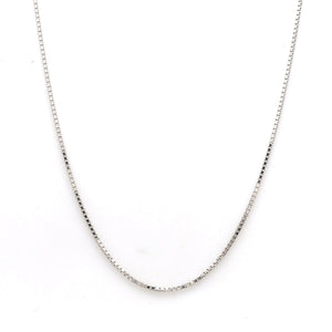 Jewelove™ Chains Japanese Thick Platinum Box Chain for Men JL PT 702 - Men