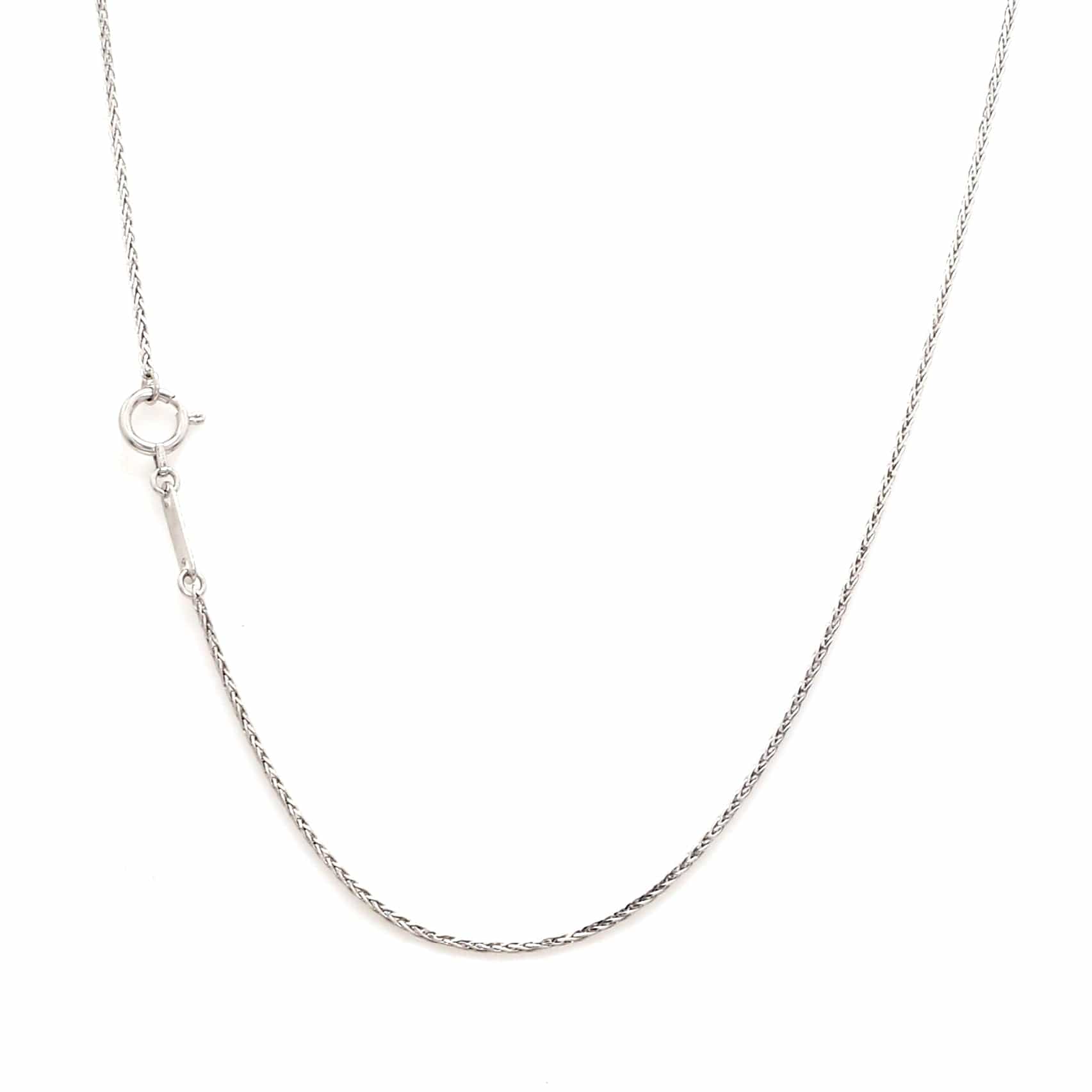 Jewelove™ Chains Japanese Thin Foxtail Platinum Chain JL PT CH 847