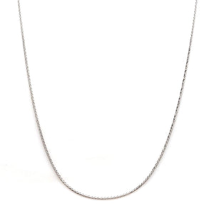 Jewelove™ Chains Japanese Thin Foxtail Platinum Chain JL PT CH 847