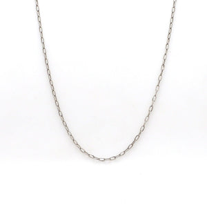 Jewelove™ Chains Japanese Thin Rectangular Links Platinum Chain JL PT CH 1115