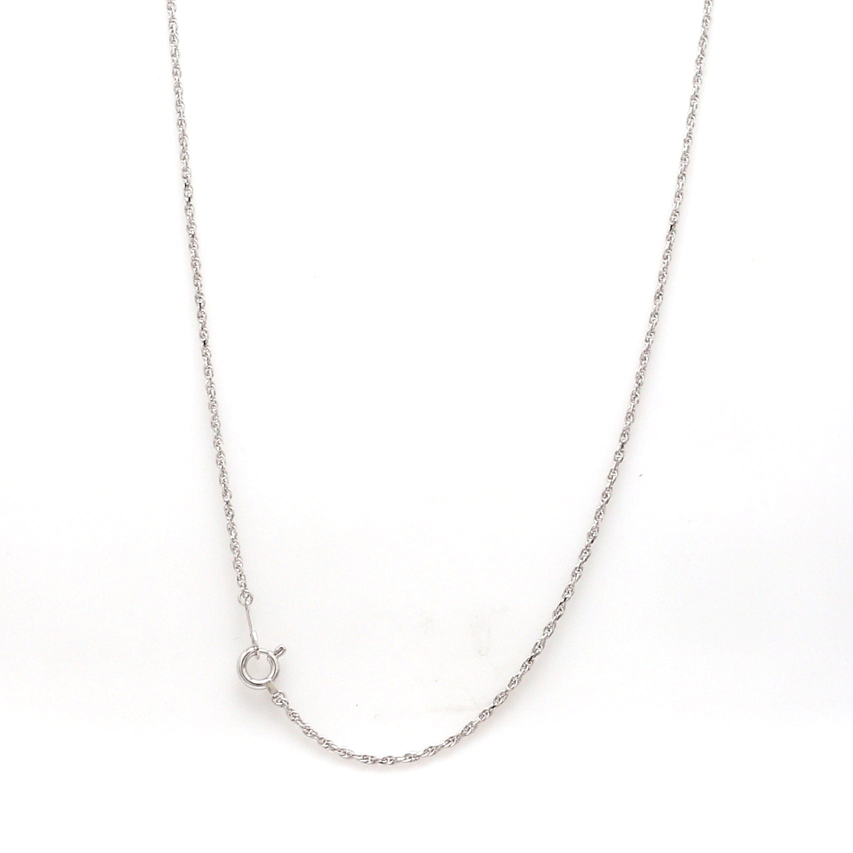 Jewelove™ Chains Japanese Thin Rope-like Platinum Cable Chain JL PT CH 971