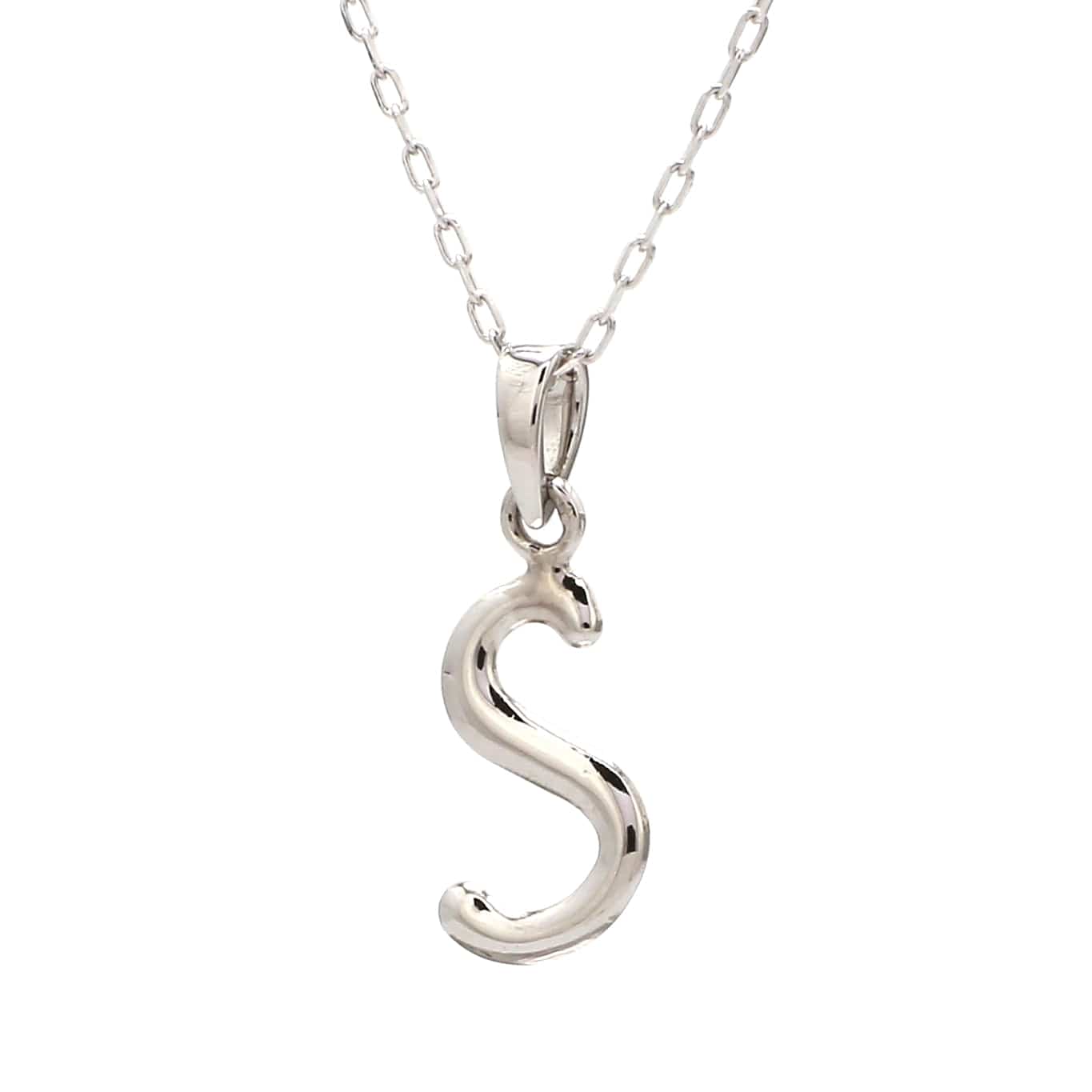 Jewelove™ Pendants Lightweight Alphabet Platinum Pendants JL PT P Alphabet