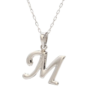 Jewelove™ Pendants Lightweight Alphabet Platinum Pendants JL PT P Alphabet