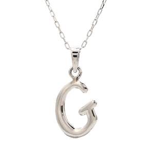 Jewelove™ Pendants Lightweight Alphabet Platinum Pendants JL PT P Alphabet