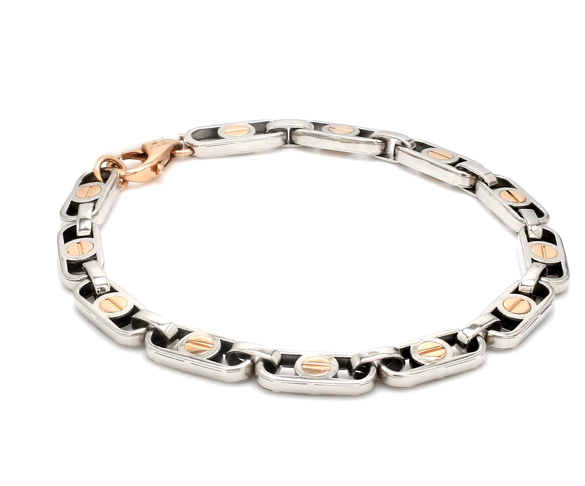 Ornate Men's Stainless Steel Bracelet Fashion Wrist Band CZ (Gold) – JB  Jewelry BLVD