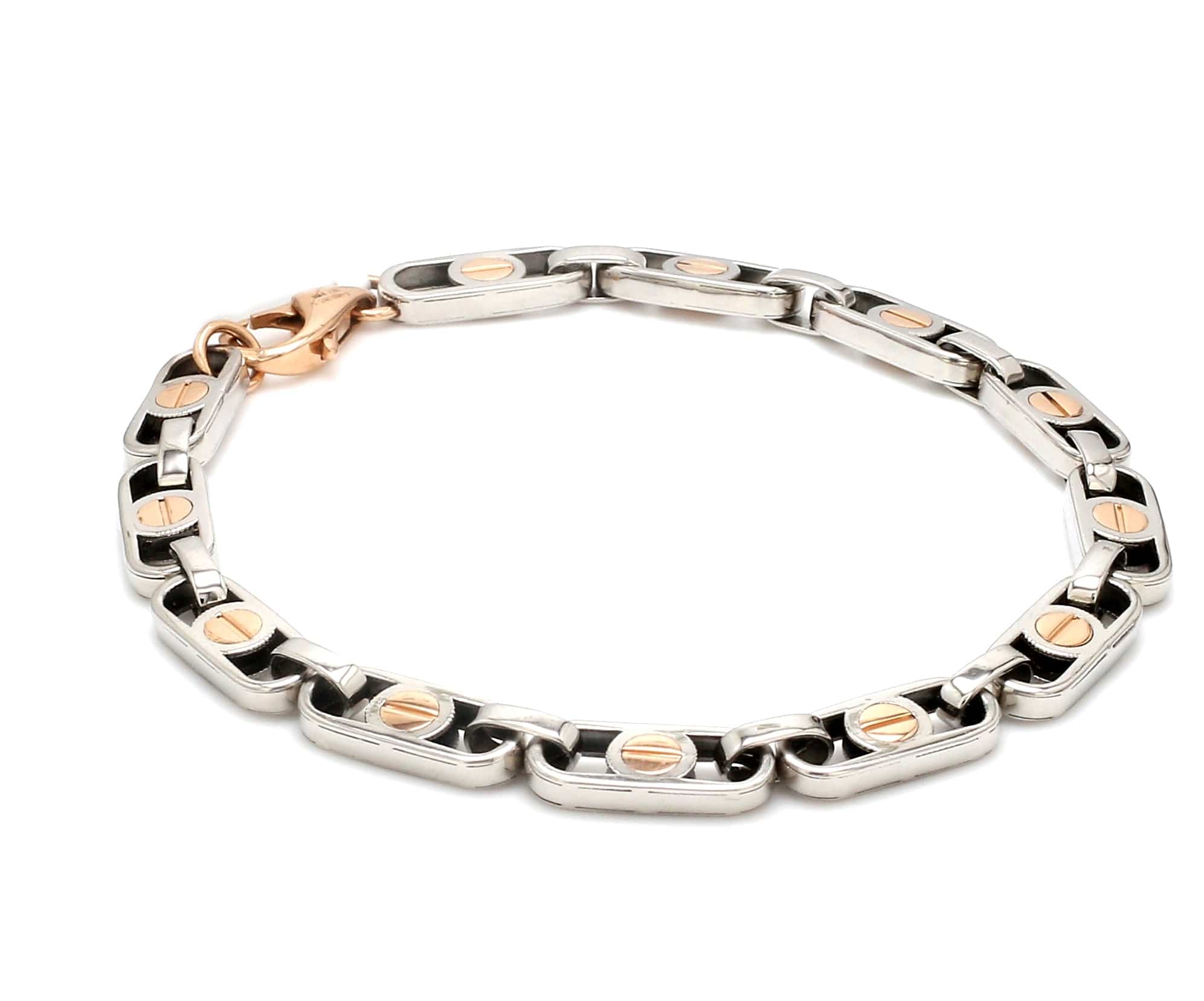 Lightweight mens hot sale gold bracelet