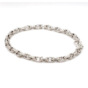 Jewelove™ Bangles & Bracelets Linked Platinum Bracelet for Men JL PTB 687