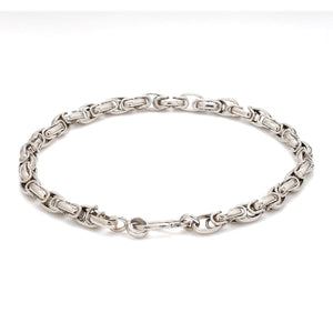 Jewelove™ Bangles & Bracelets Linked Platinum Bracelet for Men JL PTB 687