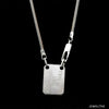 Jewelove™ Chains 22 inches Men of Platinum | 18K Rose Gold Pendant with Double Side Chain for Men JL PT CH MSD 102