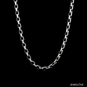 Jewelove™ Chains Men of Platinum | 3.75mm Platinum Heavy Chain for Men JL PT CH 1288