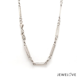 Jewelove™ Chains Men of Platinum | 4.5mm Platinum Heavy Chain for Men JL PT 744-A