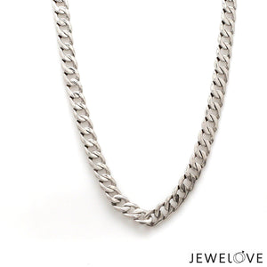 Jewelove™ Chains Men of Platinum | 5.75mm Platinum Heavy Chain for Men JL PT CH 1272-A