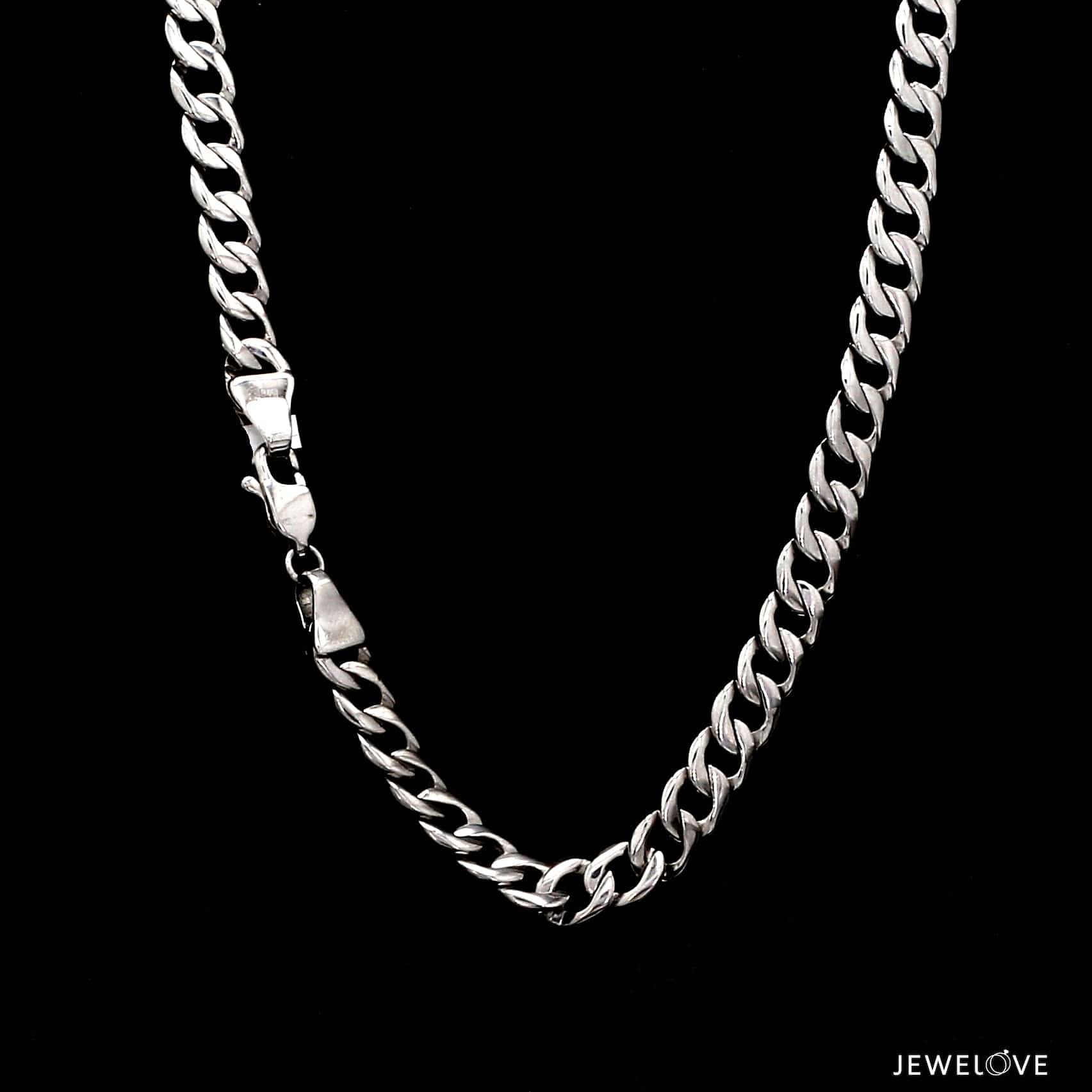 Jewelove™ Chains Men of Platinum | 5.75mm Platinum Heavy Chain for Men JL PT CH 1272-A