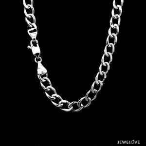 Jewelove™ Chains Men of Platinum | 6.75mm Platinum Heavy Chain for Men JL PT CH 1272-B