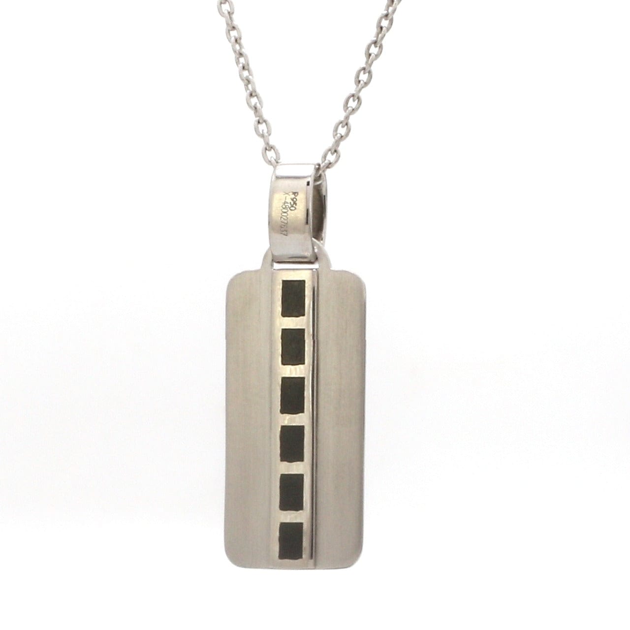 Platinum pendant sales for man