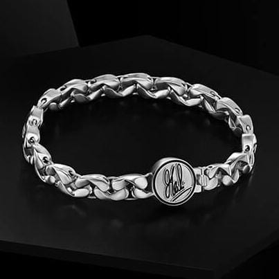 Jewelove™ Bangles & Bracelets Men of Platinum | Bracelet for Men JL PTB MSD 107