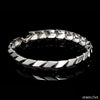 Jewelove™ Bangles & Bracelets Men of Platinum | Bracelet with Matte Finish & Hi-Polish for Men JL PTB 1212