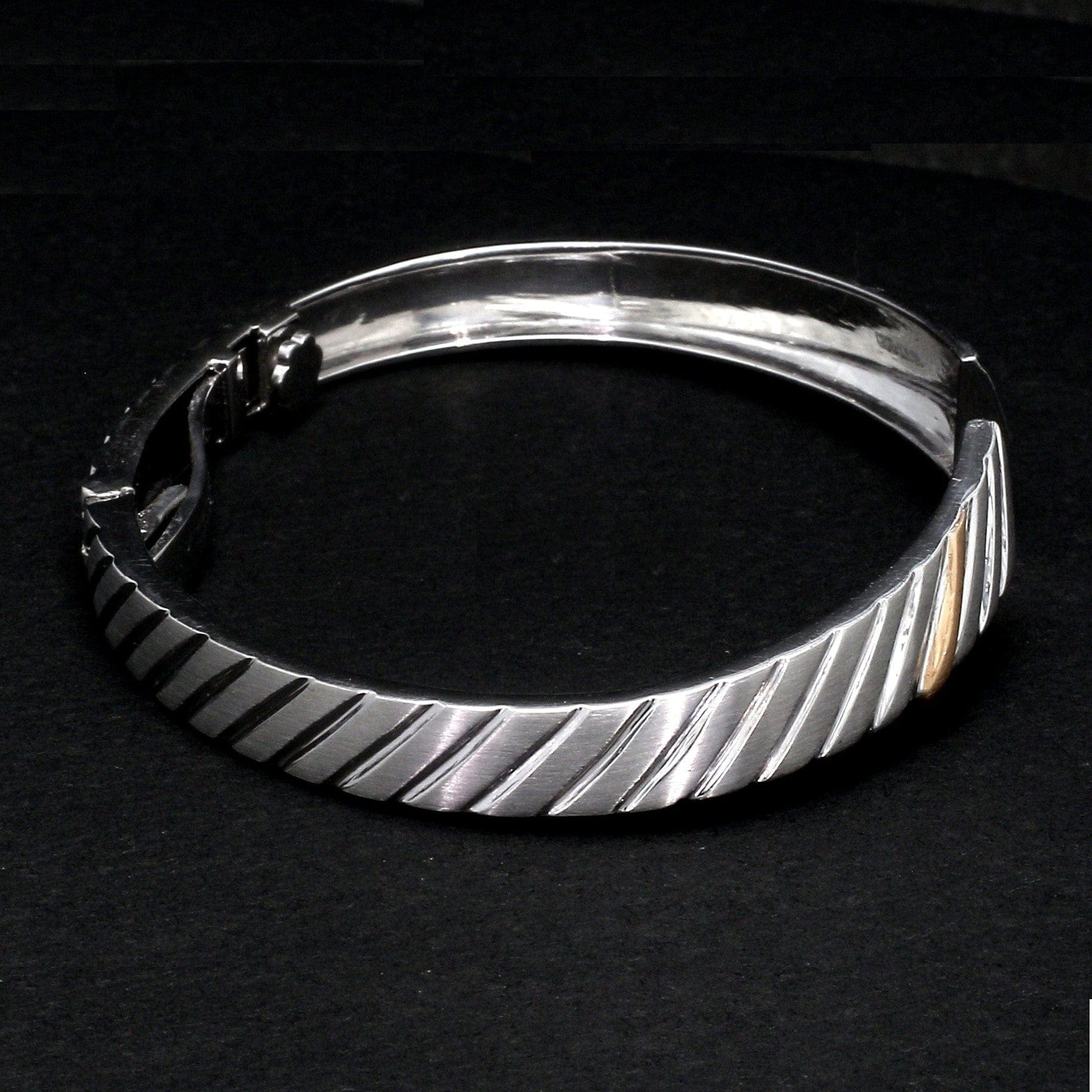 Jewelove™ Bangles & Bracelets Men of Platinum | Bracelet with Rose Gold for Men JL PTB 787