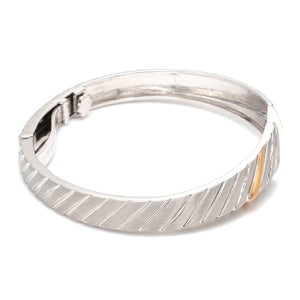 Jewelove™ Bangles & Bracelets Men of Platinum | Bracelet with Rose Gold for Men JL PTB 787