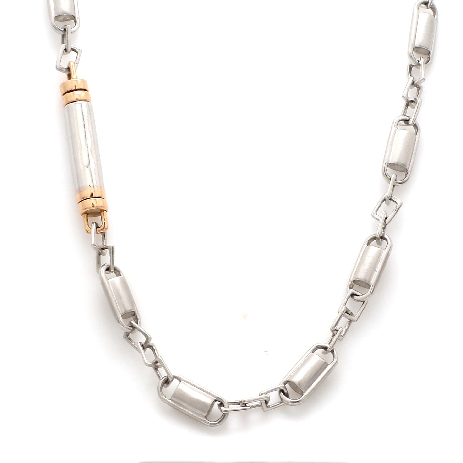 Jewelove™ Chains Men of Platinum | Designer Linked Chain for Men JL PT 762