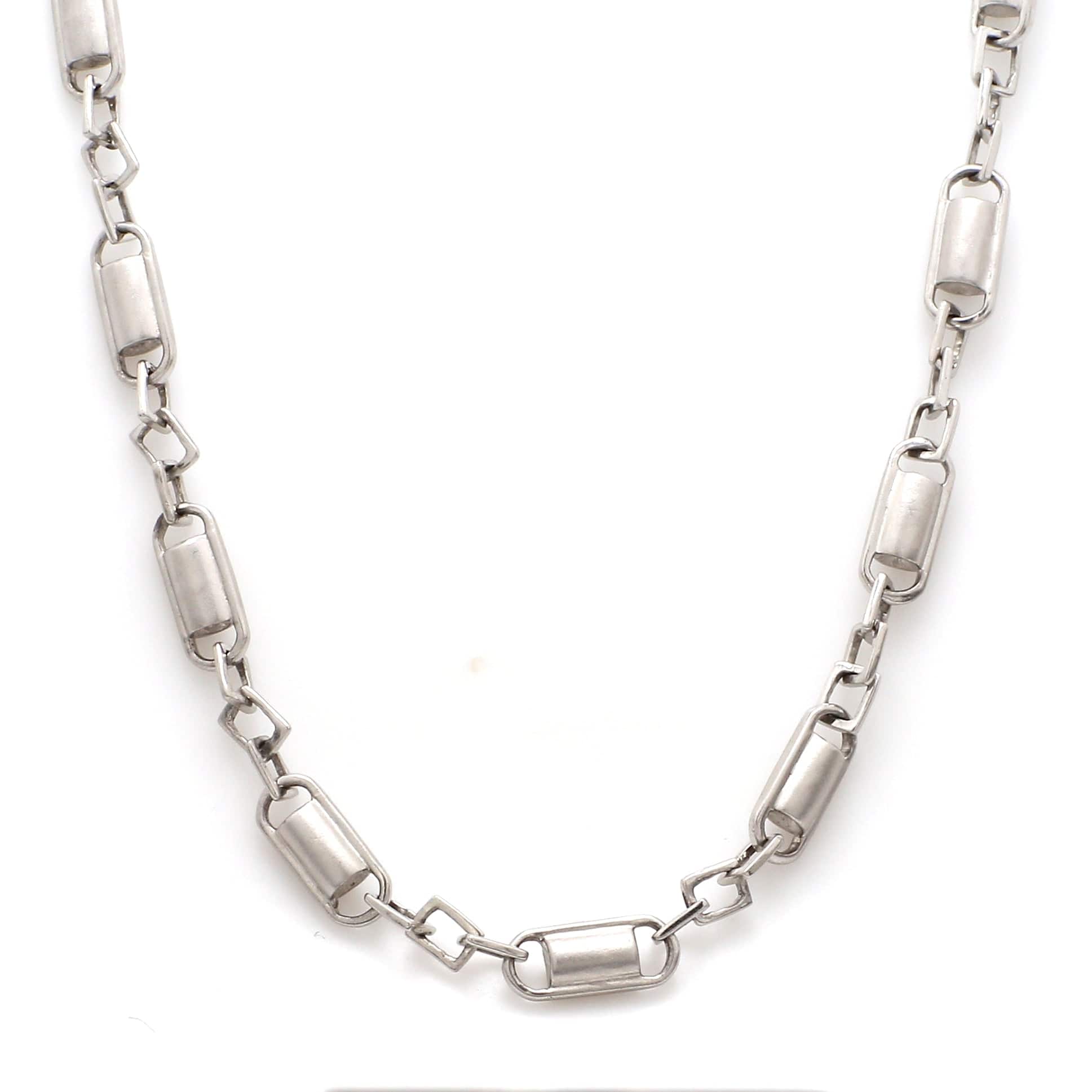 Jewelove™ Chains Men of Platinum | Designer Linked Chain for Men JL PT 762