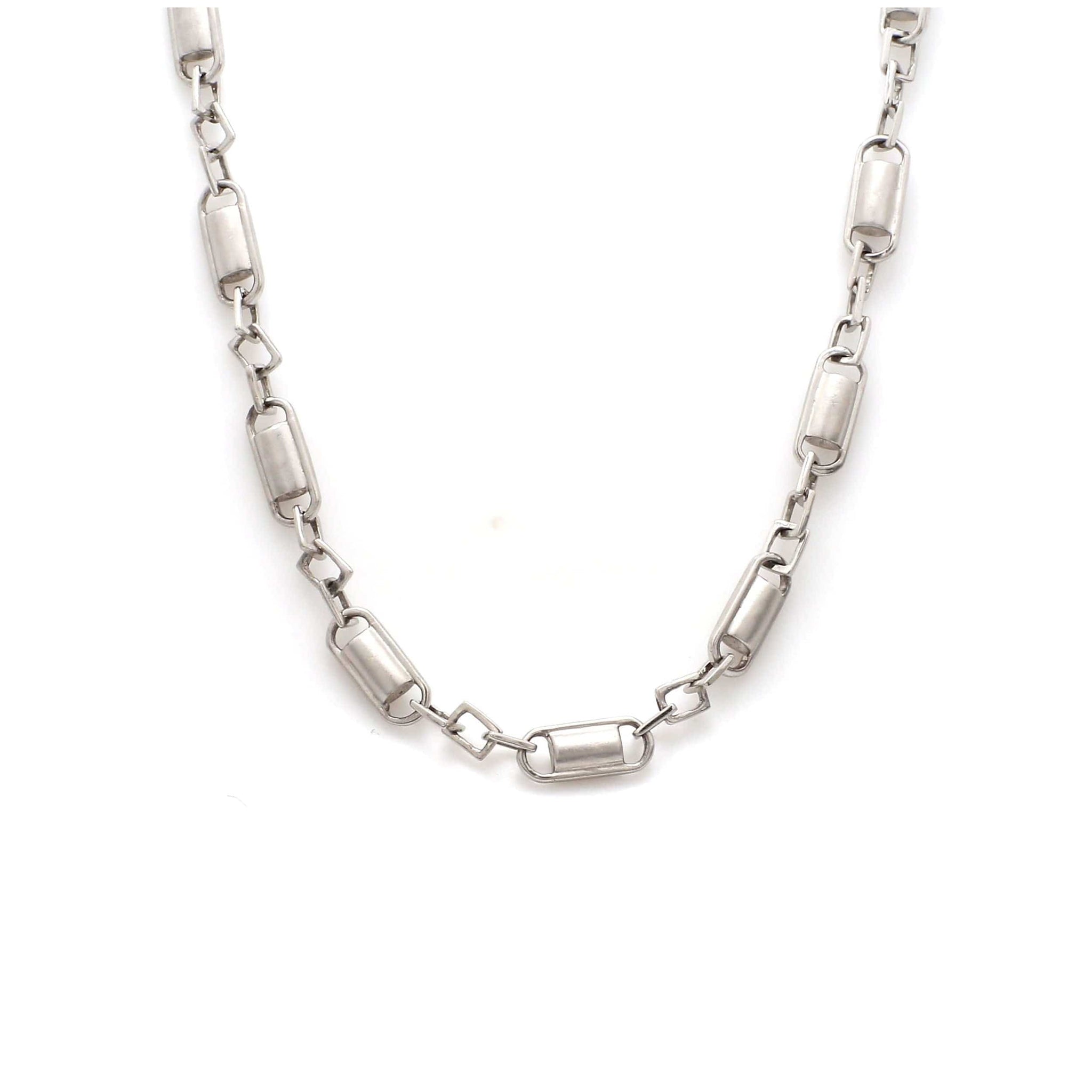 Jewelove™ Chains Men of Platinum | Designer Linked Chain for Men JL PT 762