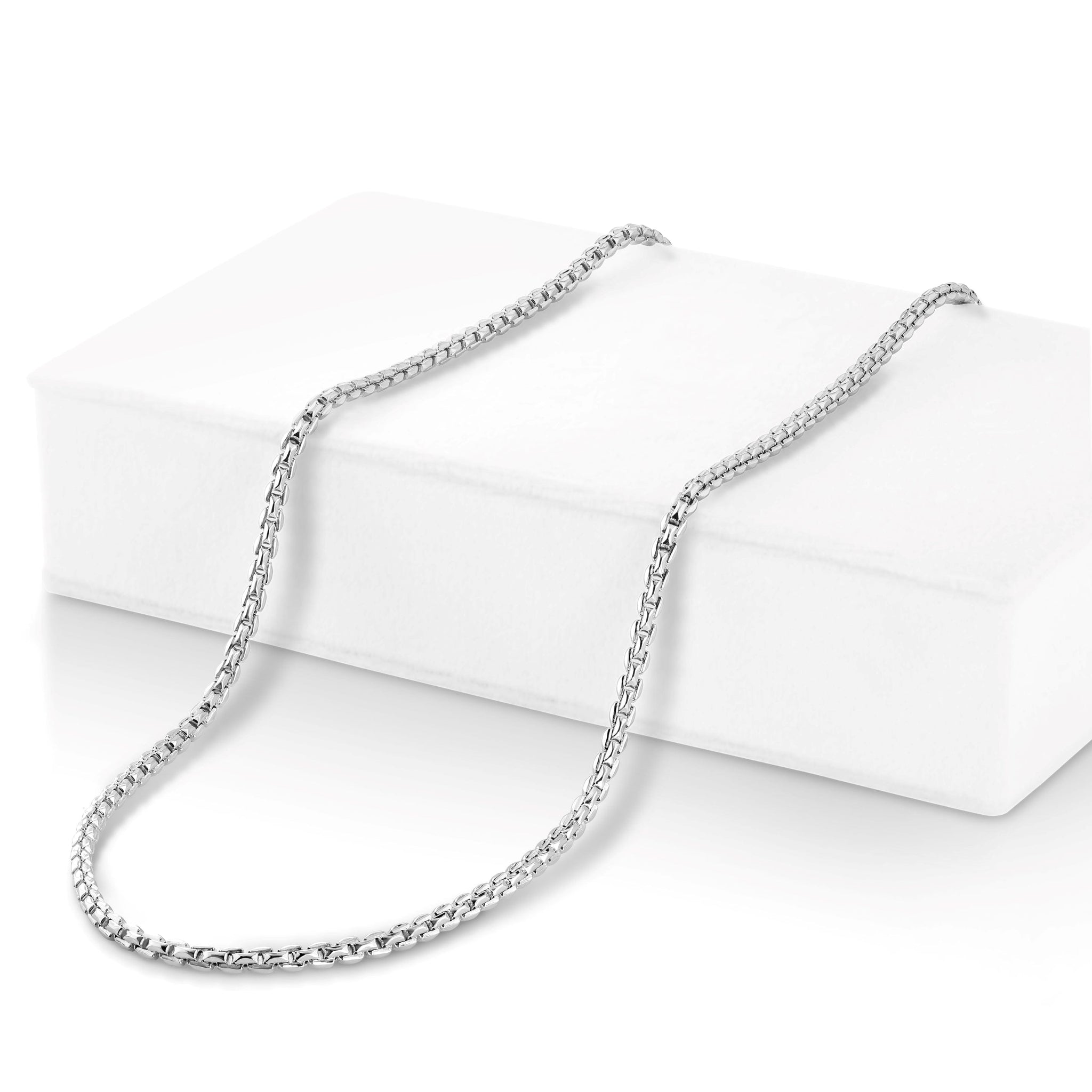 Jewelove™ Chains Men of Platinum | Designer Platinum Chain for Men JL PT 1245