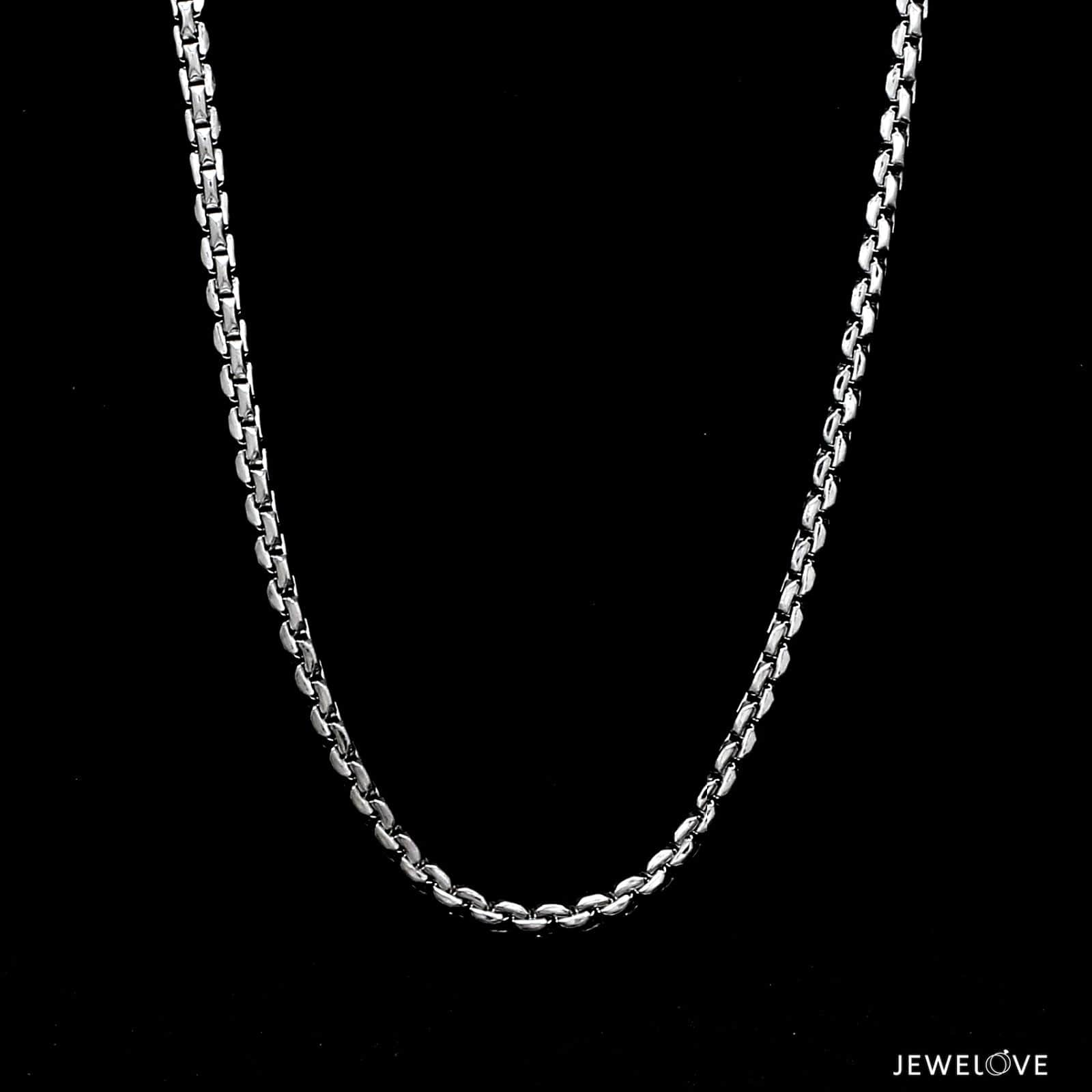 Jewelove™ Chains Men of Platinum | Designer Platinum Chain for Men JL PT CH 1245