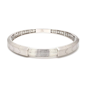 Jewelove™ Bangles & Bracelets Men of Platinum | Designer Platinum Kada for Leaders JL PTB 648