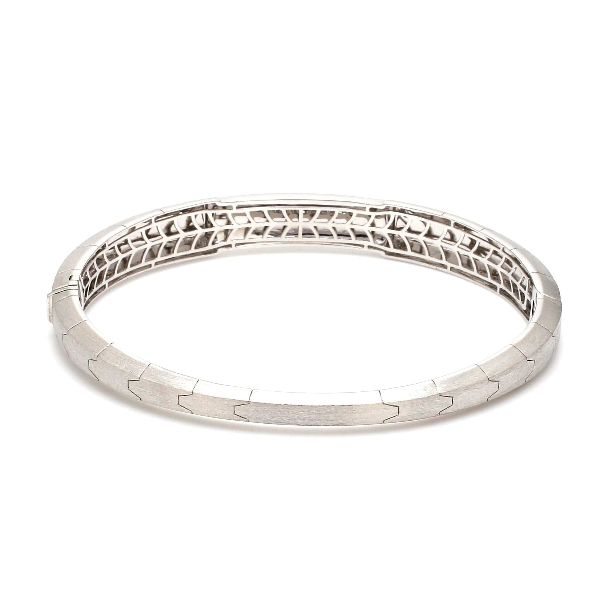 Jewelove™ Bangles & Bracelets Men of Platinum | Designer Platinum Kada for Leaders JL PTB 648