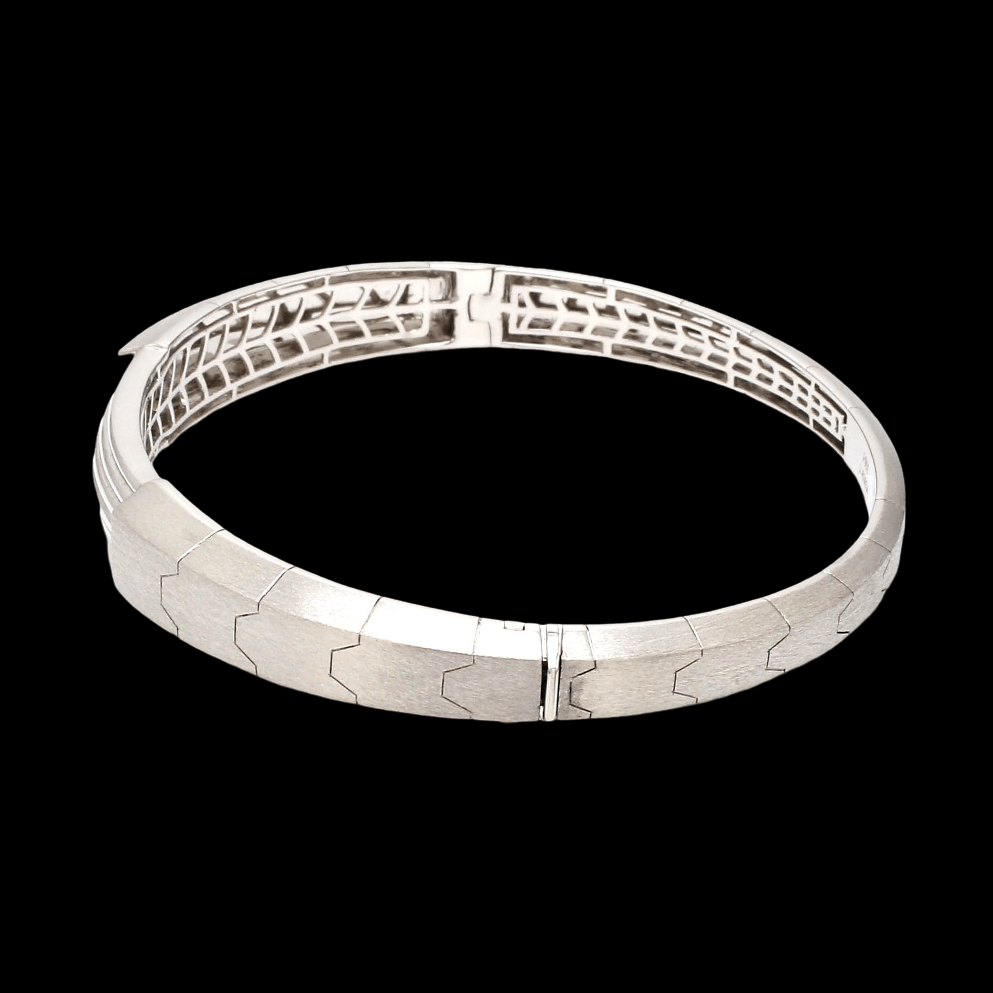 Jewelove™ Bangles & Bracelets Men of Platinum | Designer Platinum Kada for Leaders JL PTB 648