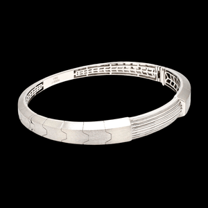 Jewelove™ Bangles & Bracelets Men of Platinum | Designer Platinum Kada for Leaders JL PTB 648