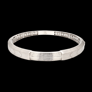 Jewelove™ Bangles & Bracelets Men of Platinum | Designer Platinum Kada for Leaders JL PTB 648