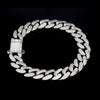 Jewelove™ Bangles & Bracelets Men of Platinum | Diamond Cut Bracelet with Diamond Lock for Men JL PTB 1231