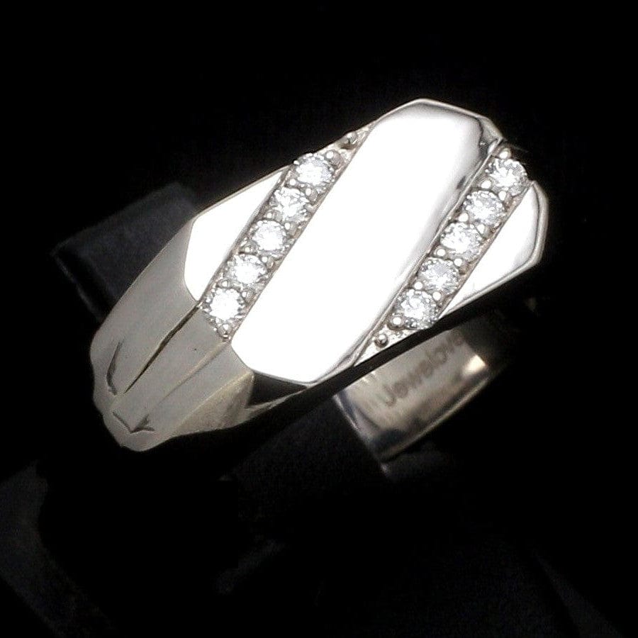 Jewelove™ Rings Men of Platinum | Diamonds Platinum Ring for Men JL PT 1084