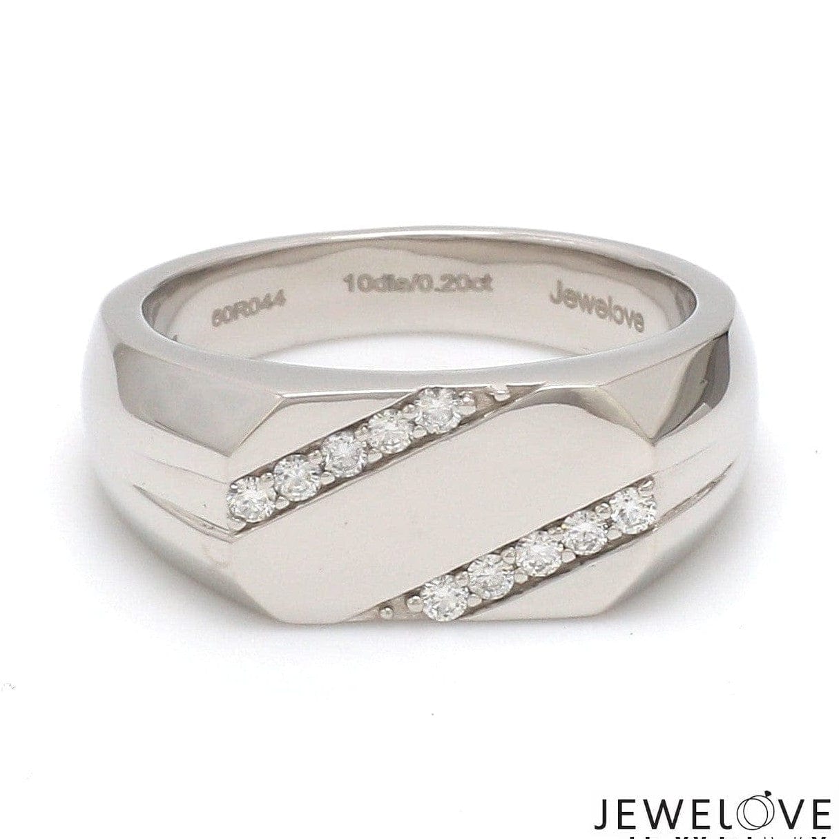 Jewelove™ Rings Men of Platinum | Diamonds Platinum Ring for Men JL PT 1084