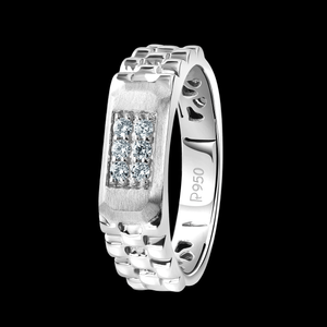 Jewelove™ Rings Men of Platinum | Diamonds Platinum Ring for Men JL PT 1321